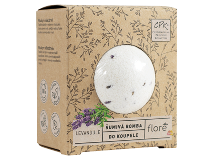 Floré sprankelende bom 110 g lavendel
