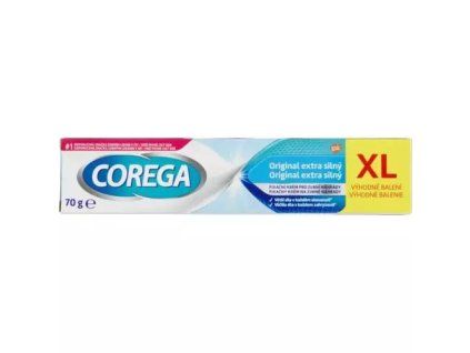 Corega Original extra sterke gebitsfixeercrème XL, 70 g