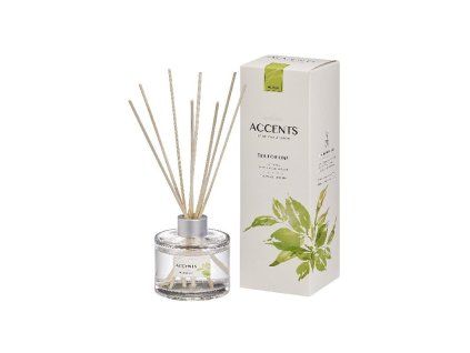 Bolsius ACCENTS Diffuser Thee voor één persoon 100 ml + geurstokjes