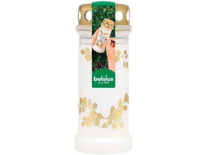 Bolsius deksel 220g 70u. Hart - bericht