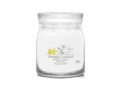 YANKEE CANDLE MIDNIGHT JASMINE SIGNATURE MEDIUM