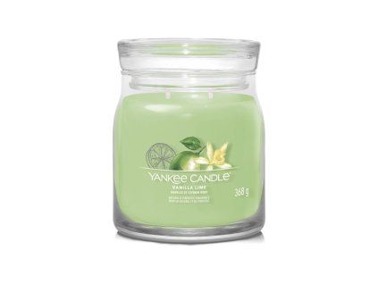 YANKEE CANDLE VANILLA LIME SIGNATURE MEDIUM