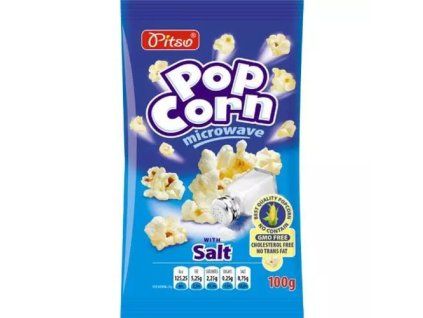 Pitso gezouten popcorn 100 g