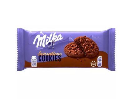 Milka biscuits sensations volledig chocolade 156g
