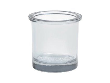 YANKEE CANDLE POP THEELICHT KAARSHOUDER TRANSPARANT