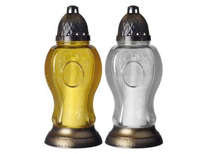 Begraafplaatsglas 32 cm, storting 180 g, 44 uur, mix