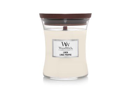 WoodWick linnen vaas medium
