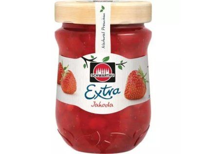 Schwartau Extra aardbeienjam 340g
