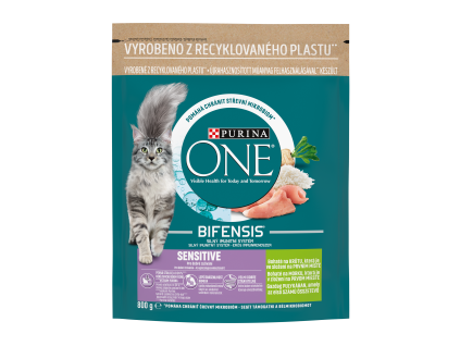 126366 purina one granule 800g sensitive kocky