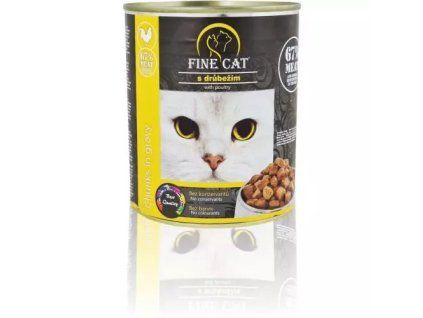 FineCat ingeblikt gevogelte 830 g
