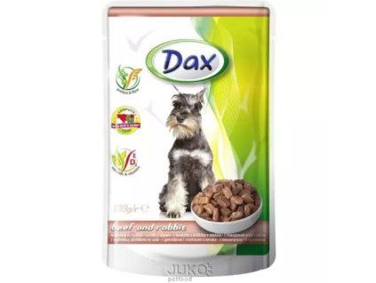 Dax rundvlees+konijn zakje 100g
