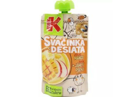 Kubík snack snacks mango+appel+banaan+gierst 100g