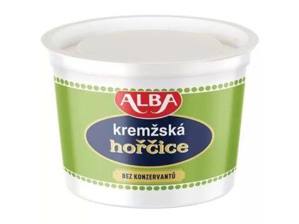 Alba mosterd Kremžska cup 100g