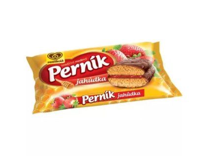 Marila peperkoek aardbei 60g