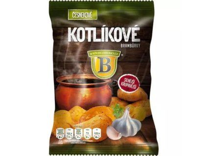 Knoflook aardappelchips 120 g