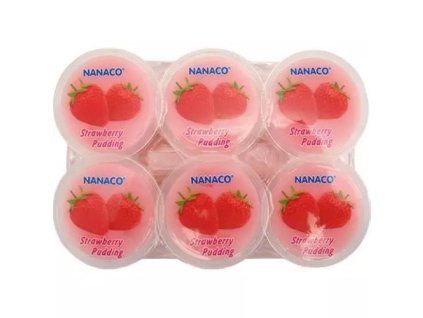 Nanaco pudding met aardbei 480 g