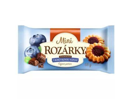 Mini halfgeweekte bosbessen Rozarky 55g