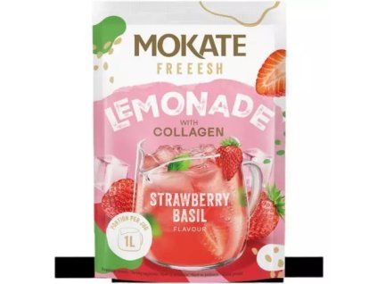 Mokate limonade aardbei basilicum 40g