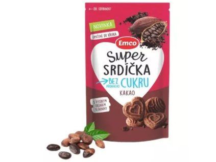 Emco Super cacaohartjes 140 g