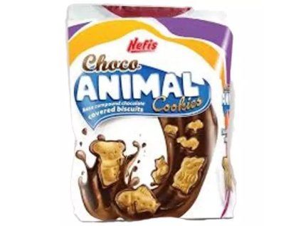 Nefis dierenkoekjes choco 200g
