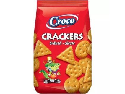 Croco crackers met kaas, 100 g