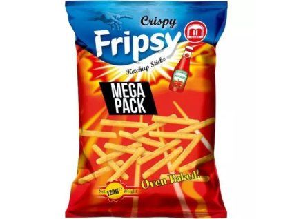 Fripsy crispy sticks ketchup 120g