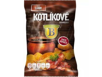 Aardappelchips met baconsmaak 120 g