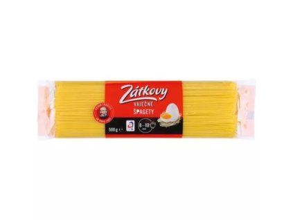 Een portie eierspaghetti van 500 g