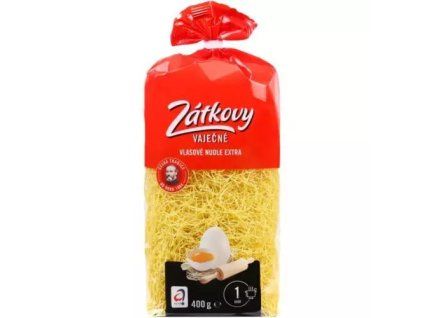 Eierpasta haarplug fijn 400g