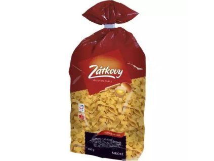 Plug gerolde eiernoedels 400 g brede noedels