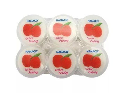 Nanaco pudding lychee 480 g