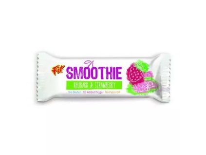 Fit smoothiereep aardbei-rabarber 32 g