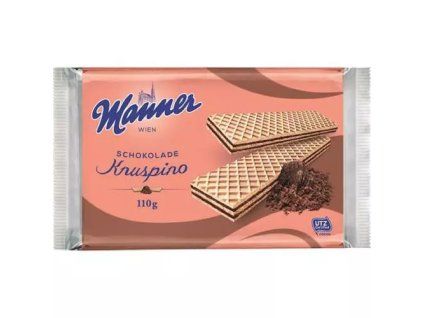 Manner Knuspino chocoladewafels 110 g