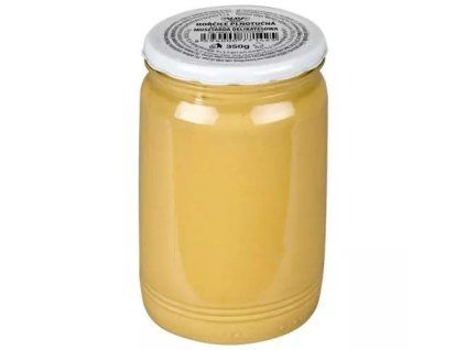 Alba mosterd volvette mosterd, pot 350 g
