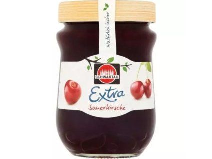 Schwartau extra kersenjam 340g