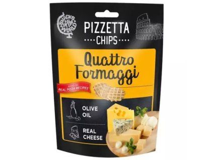 Pizzetta-chips quattro formaggi 70g