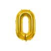 Folieballon 86 cm "0" goud 1 stuk