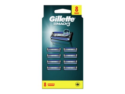 120651 gillette mach3 n hradn hlavice 8ks bli