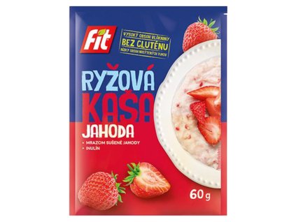 128898 fit ryzova kase 60g jahoda