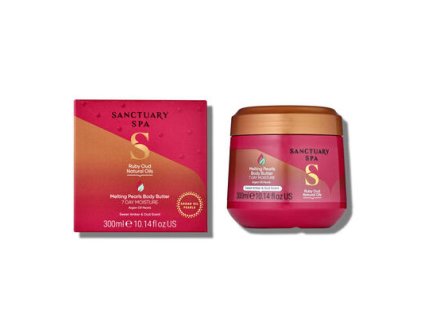 111747 sanctuary spa perlove telove maslo ruby oud s prirodnimi oleji 300 ml
