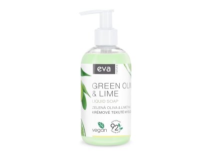 95035 eva natura kremove tekute mydlo zelena oliva limetka 250 ml