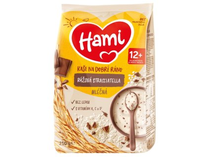 HAMI ml Kaszka 210g straccia ryżowa DR 12m+