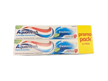 Pasta do zębów Aquafresh 2x75ml Świeża mięta