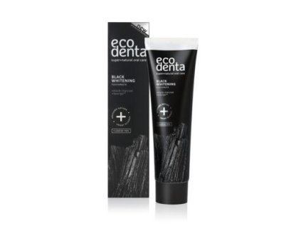 110928 ecodenta cerna zubni pasta na beleni zubu 100 ml
