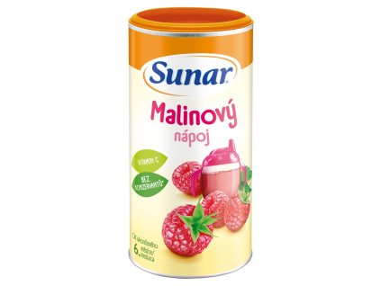 Sunar napój 200g malina 6m+