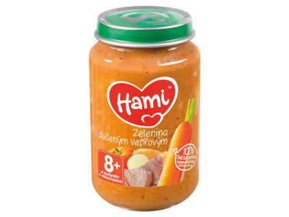Hami menu 200g zielona wieprzowina 8m+