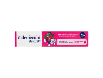 Pasta do zębów Vademecum junior 6+ o smaku truskawkowym 75ml