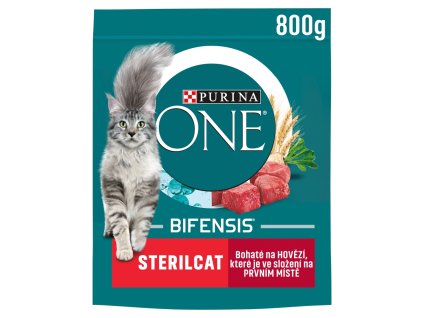 Purina ONE granulat 800g do sterylizacji kotów