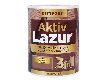 Aktivlazur Nano 0,75l mahoń