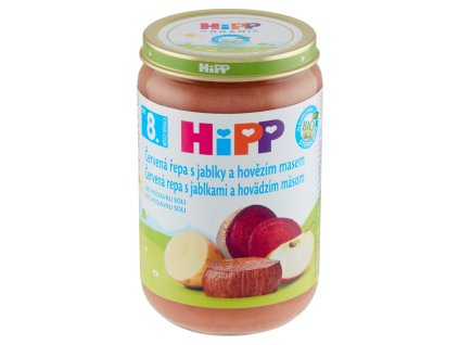 Menu HiPP 220g burak jabłko wołowina 8m+